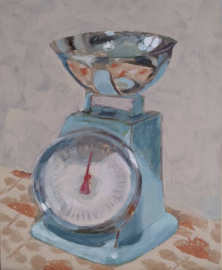 Kitchen Scales RESERVED FOR EXHIBITION - Mary Barnes