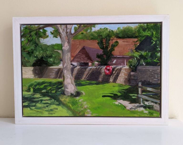 Sunny Day at Nunney Castle RESERVED FOR EXHIBITION - Mary Barnes