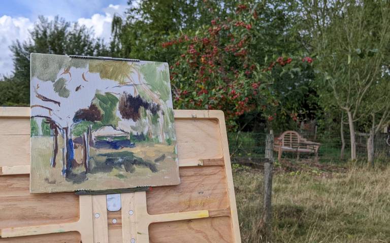 September Orchard RESERVED FOR EXHIBITION - Mary Barnes