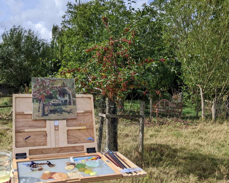 September Orchard RESERVED FOR EXHIBITION - Mary Barnes