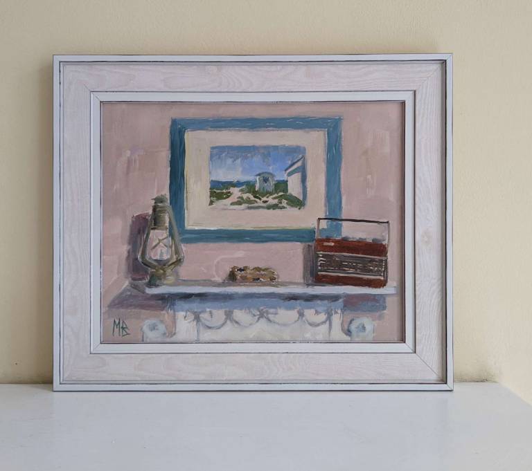 Longing for the Beach - mantlepiece RESERVED FOR EXHIBITION - Mary Barnes