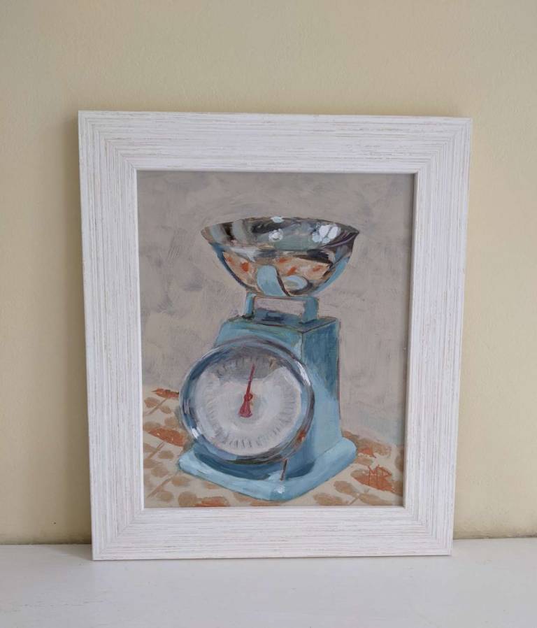 Kitchen Scales RESERVED FOR EXHIBITION - Mary Barnes