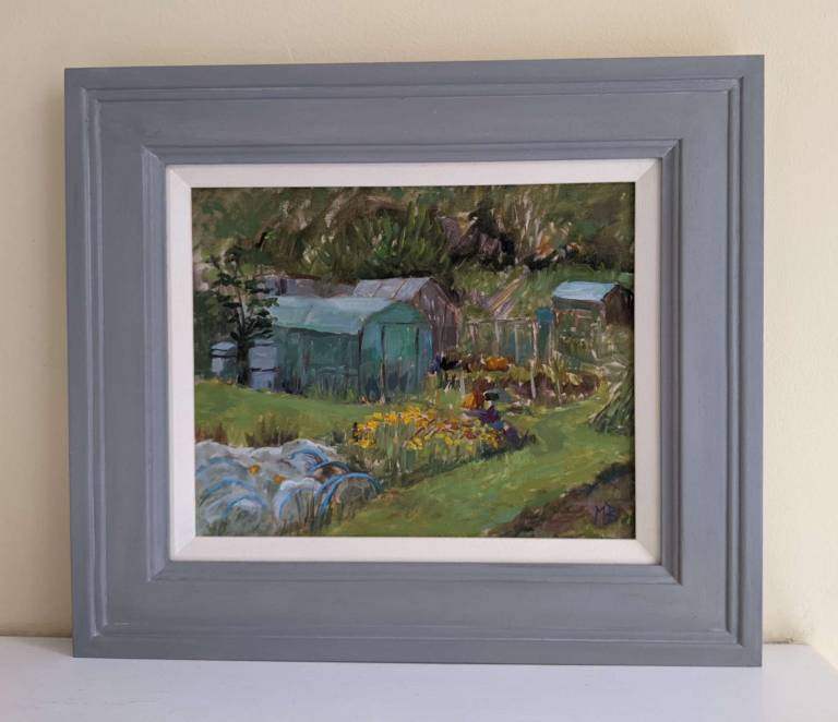 Park allotments, August RESERVED FOR EXHIBITION - Mary Barnes