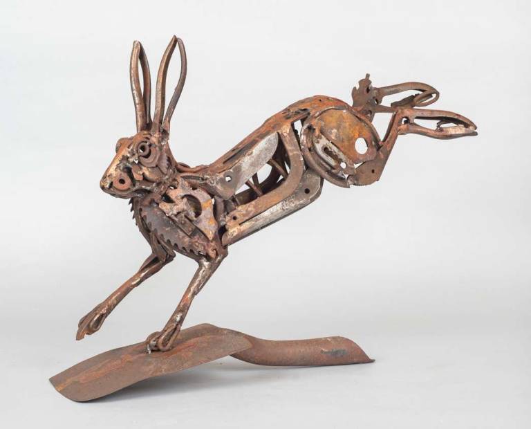 Harriet Mead - Leaping Lockdown Hare