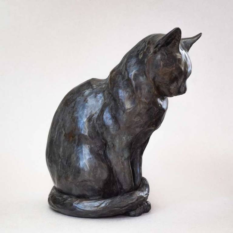 Robin Bouttell Bronzes - Pip the Cat (Edition 75)