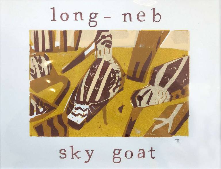 John Foker - Snipe (long neb/sky goat) (Edition 1 of 1)