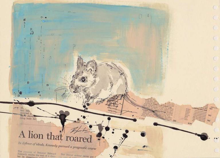A Lion that Roared - Rachel Lockwood Little Matters Prints