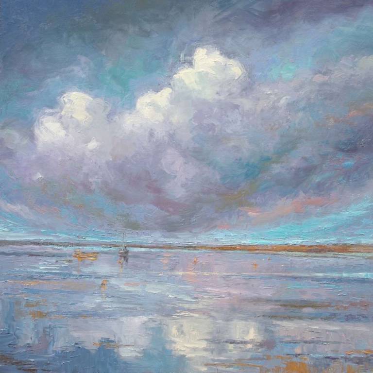 Blakeney Bay - Landscape Prints by Rachel Lockwood
