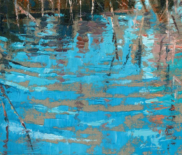 Cley Reeds at Waters Edge - Water Prints by Rachel Lockwood