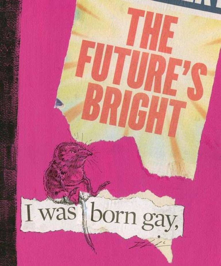 I Was Born Gay (limited edition 50) - Rachel Lockwood Little Matters Prints