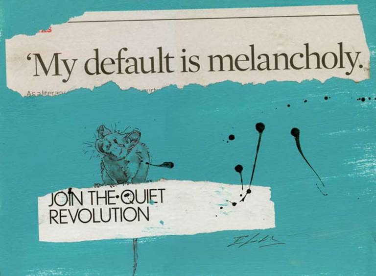 My Default is Melancholy (Edition 6 of 50) - Rachel Lockwood Little Matters Prints