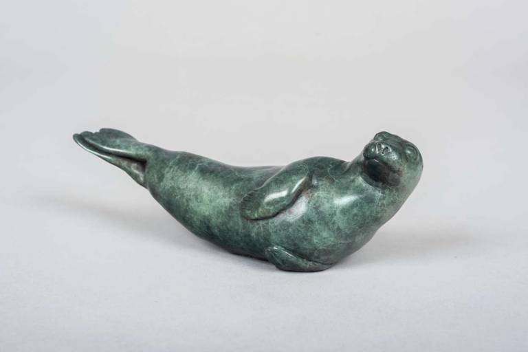 Common Seal (Edition  of 50) - Robin Bouttell Pinkfoot Bronzes