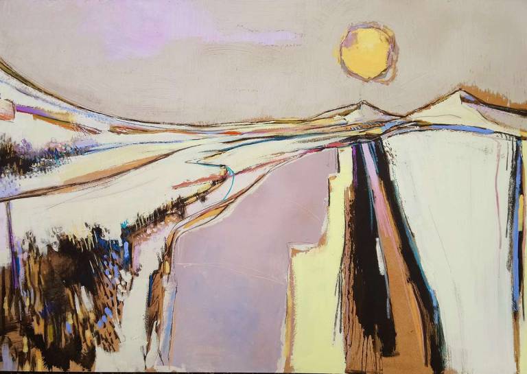 Soft Grey Dawn - Daniel  Cole Landscape Prints