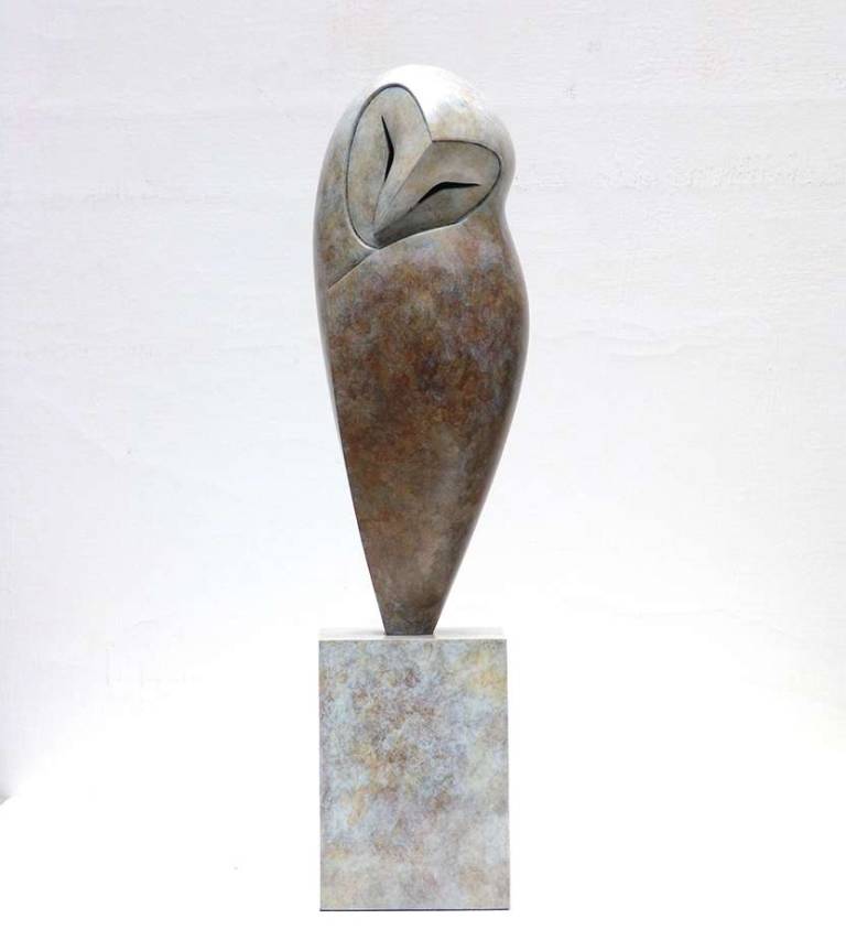 Anthony Theakston - Large Peaceful Owl  (Edition 10 of 12)