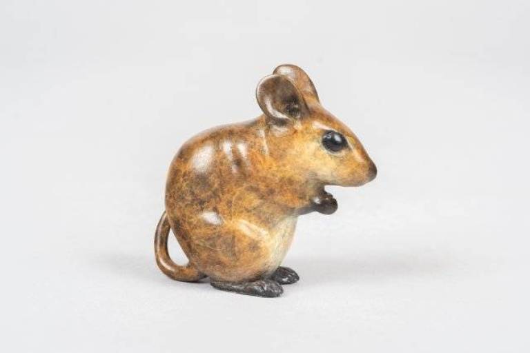Robin Bouttell Pinkfoot Bronzes - Wood mouse (Edition of 75)