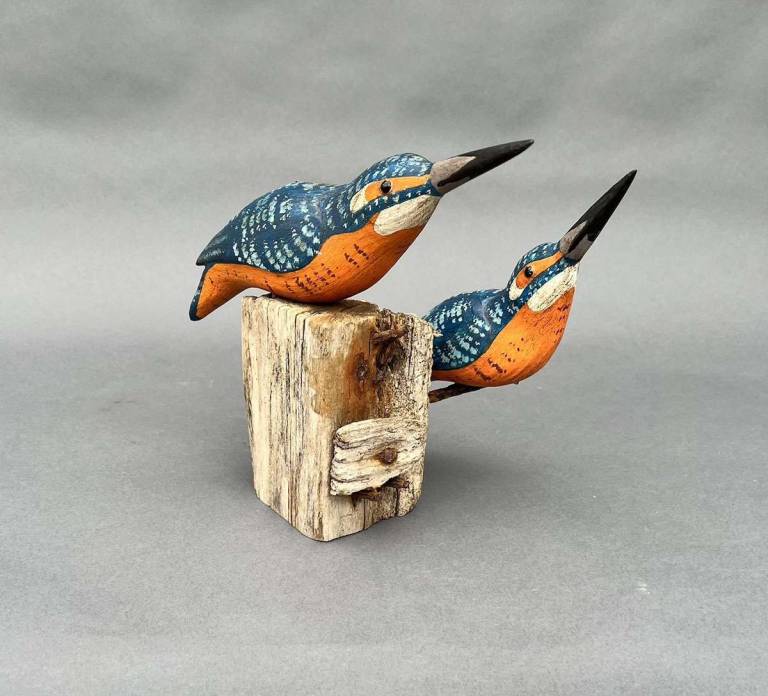 Pair of Kingfishers - Stephen Henderson
