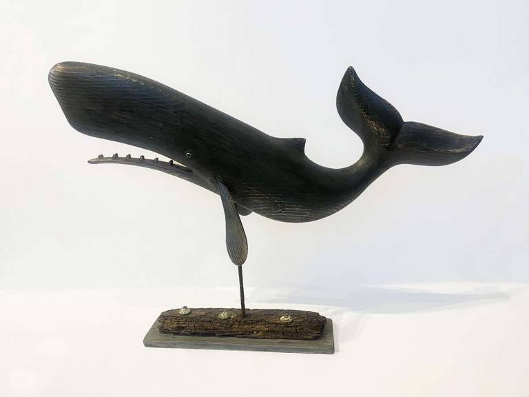 Sperm Whale Silhouette - Stephen Henderson