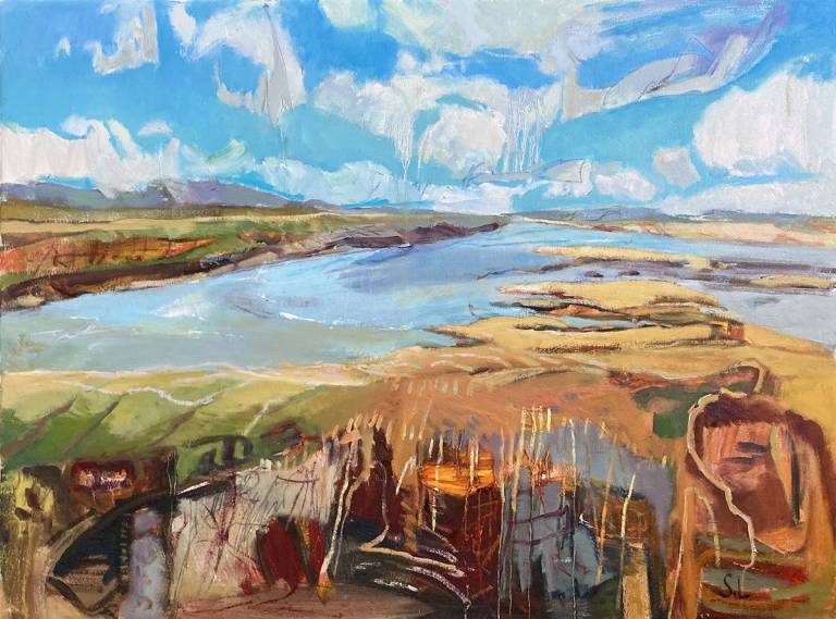 Suzanne Lawrence - Flowing Tide at Morston
