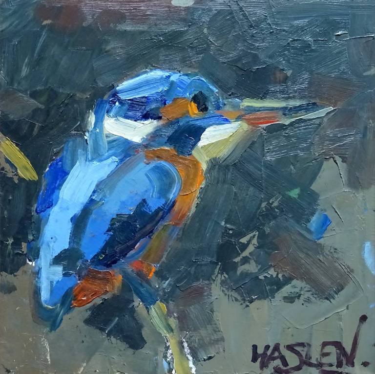 Kingfisher Study 2 - Andrew Haslen
