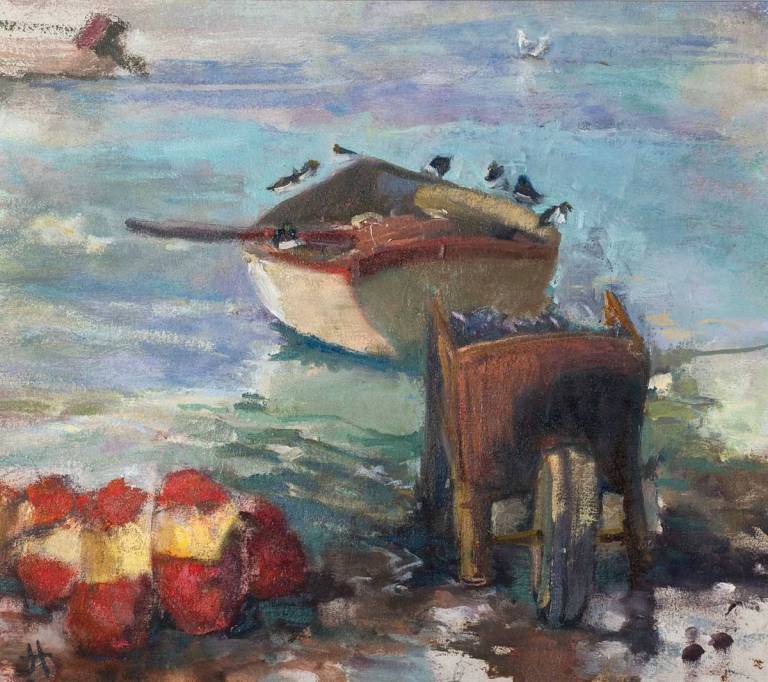 Birds, Boat, Mussels - Jane Hodgson