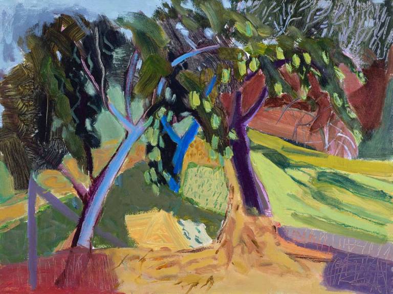 Purple Tree - Suzanne Lawrence