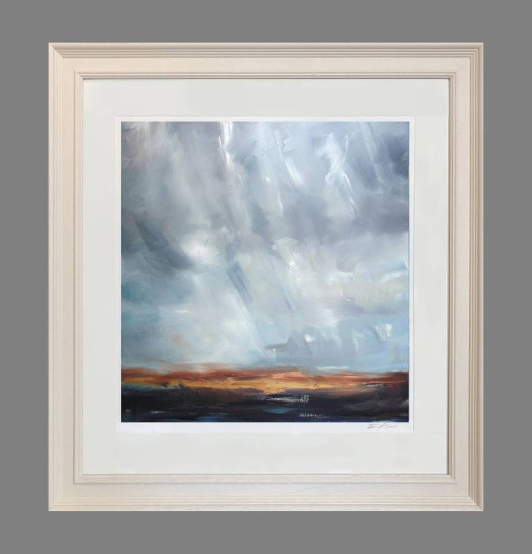 Rain over Blakeney (Edition 25) - Landscape Prints by Rachel Lockwood