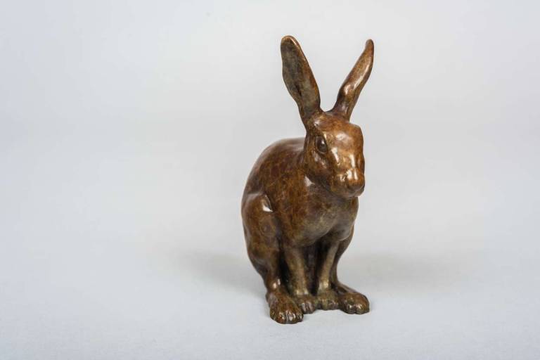 Hunched Hare - Robin Bouttell Pinkfoot Bronzes