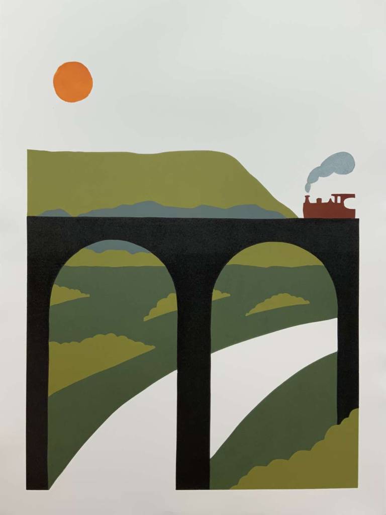 Headstone Viaduct 1960 - Paul Rickard