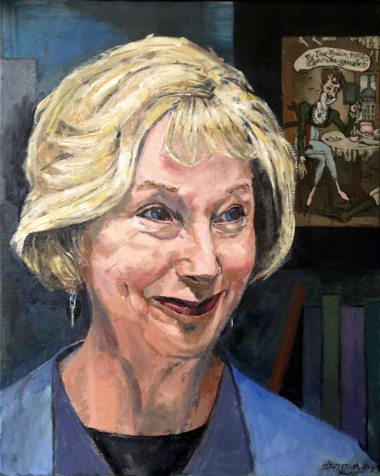 Portrait of Sue Rose - Martin Burrough
