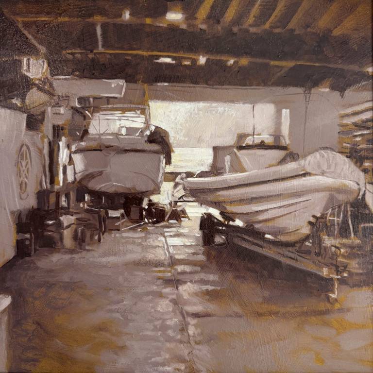 Boatyard Evening - Greg Ramsden