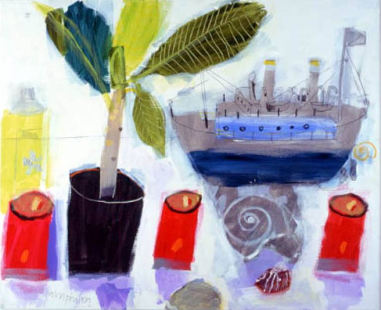 Still Life with Ship - Elaine Pamphilon