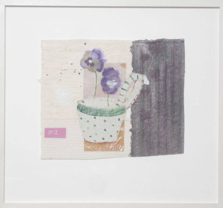 Purple Pansies - Emma Dunbar