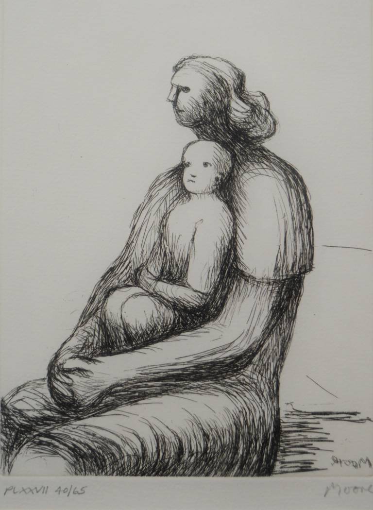 Mother and Child - Henry  Moore