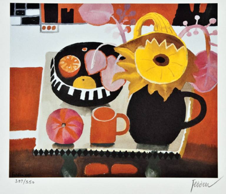 The Orange Mug - Mary  Fedden