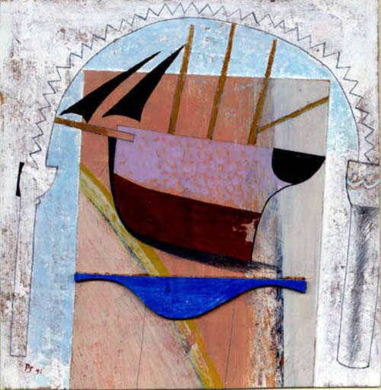 Boat & Norman Arch - Paul Stevenson