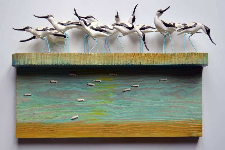 Shorebirds and Fish - John Mainwaring