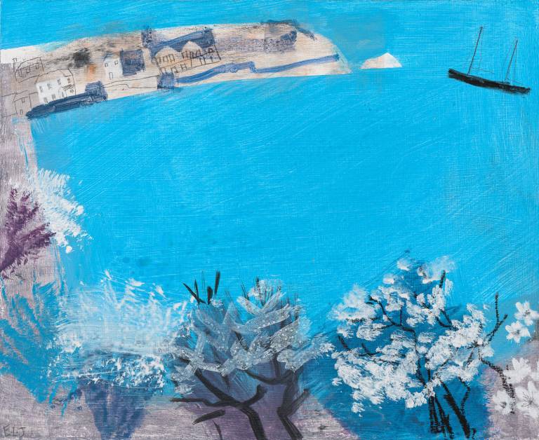 Blossom, Hazy Blue Day - Emma Jeffryes