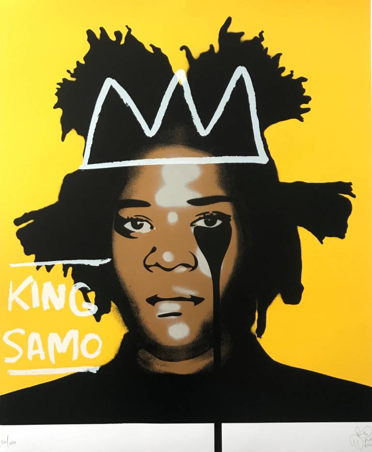 Jean Michel Basquiat's Nightmare - Pure Evil