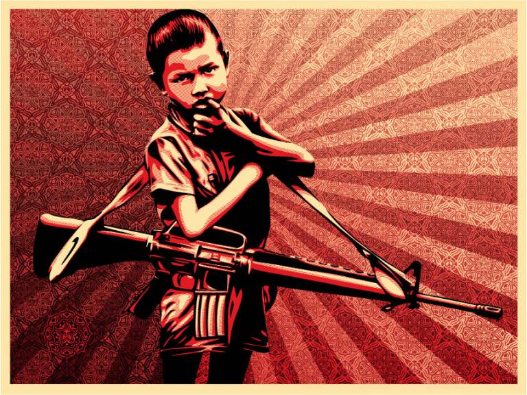 Duality of Humanity 5 - Shepherd Fairey