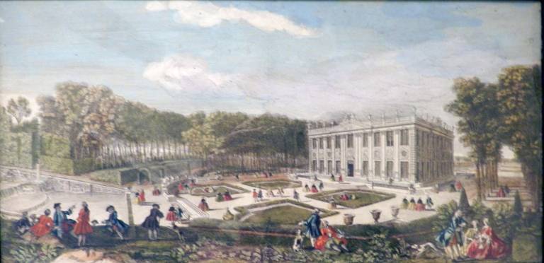A View of the Palace of Marli toward the Little Parterre - Unknown