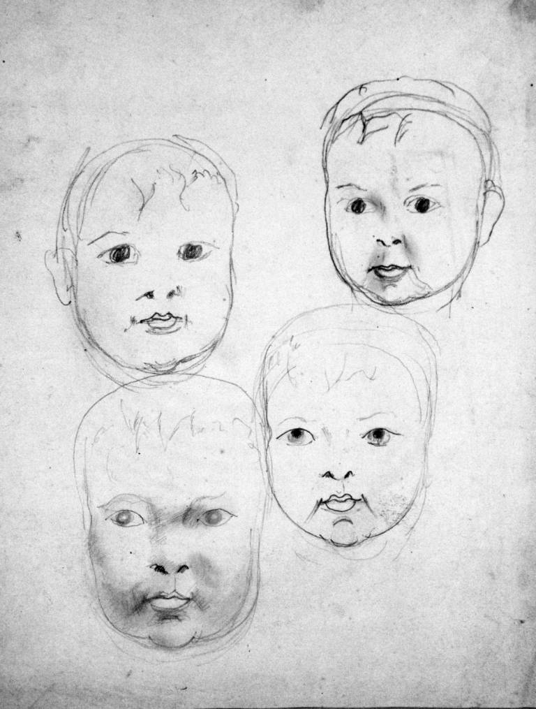 Study for Childs Portrait - Christopher Wood