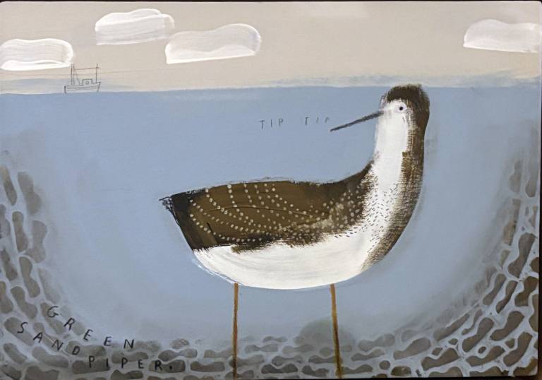 Green Sandpiper - Janine Burrows