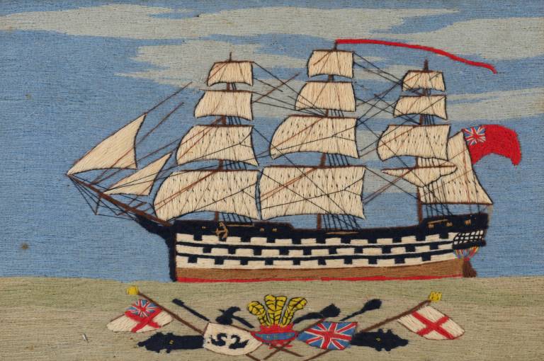 Frigate with Feathers Insignia - Colin Millington