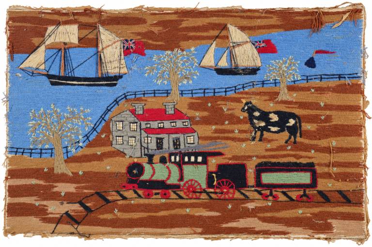 Rural Landscape in a Naval Setting - Colin Millington