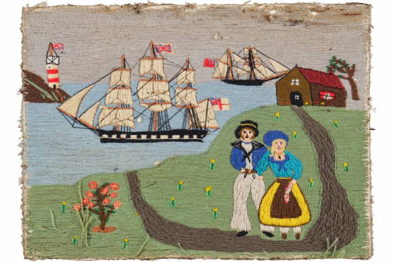 Courtship in a Naval Landscape - Colin Millington