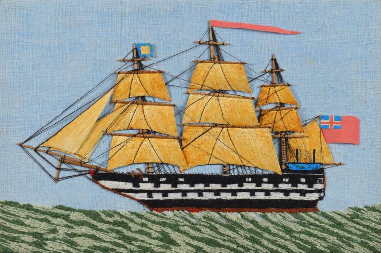Colin Millington - Frigate in 3D Under Sail