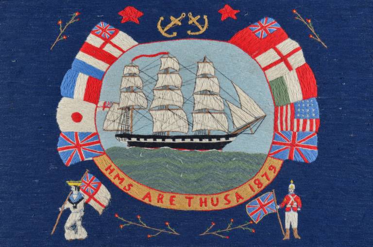 HMS Arethusa 1879 - Colin Millington