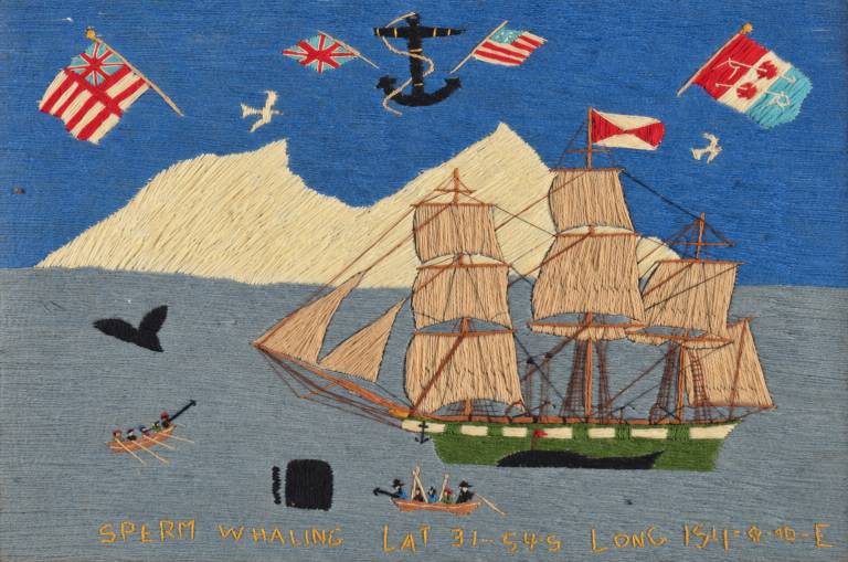 Sperm Whaling with Flags - Colin Millington