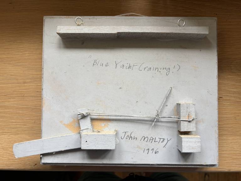 Blue Yacht (Raining) - John Maltby