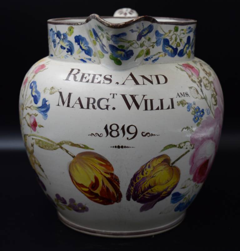 Lustreware Jug for Rees and Margaret Willis - Unknown